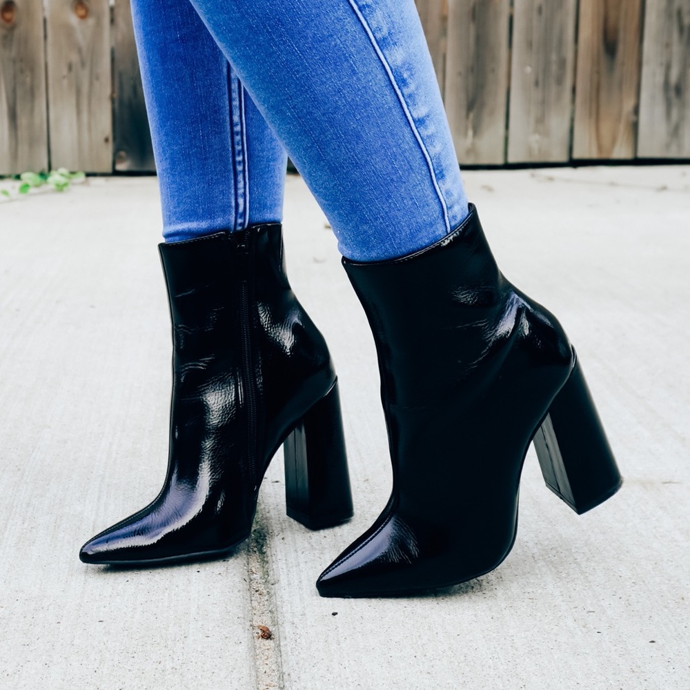 black booties